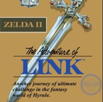 Zelda II: The Adventure of Link cover
